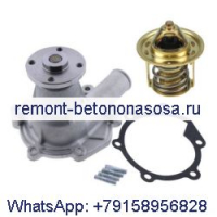 Водяной насос с прокладкой 223-0296 223-0297 &amp; Термостат 223-0300 для экскаватора Caterpillar CAT двигателя Mitsubishi L3E 301.6C 301.8C