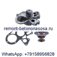 Водяной насос с термостатом 172-7207 4W-8063 для двигателя Caterpillar CAT 3054 3056, экскаватора M312 M315