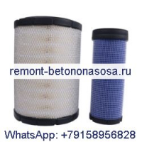 Комплект воздушного фильтра 108-0671 108-0672 для экскаватора Caterpillar CAT 311C 312C 312CL 312DL 312D 313D2