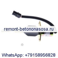 Соленоид остановки 12 В 3928160 SA-4293-12 для двигателя Cummins 6C8.3 ISC8.3 ISL9 QSC8.3 QSL9
