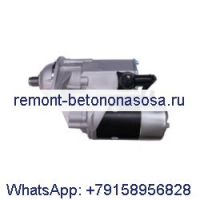Стартер 428000-2920 3971615 70020352 для двигателя Denso Cummins QSB 4,5 и 6,7 Tier III, телескопического погрузчика JLG G10-55A G12-55A