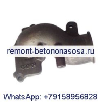Соединение выпускного патрубка 4939409 для двигателя Cummins ISDE ISBE