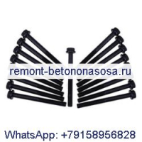 1 комплект болтов головки блока цилиндров C6204131610 для двигателя Cummins B3.3