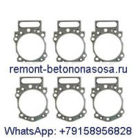 6 шт. прокладка головки блока цилиндров 3166289 для двигателя Cummins K19 KTA19 K38 K50