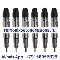 Топливная форсунка 6 шт. 0986435573 4983514 для двигателя Cummins 6,7 л