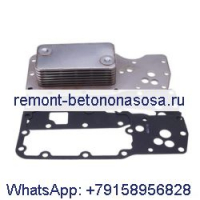 Сердечник масляного радиатора двигателя для Dodge Cummins 5.9 5.9L ISBe 03-06 с прокладками