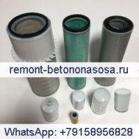 Комплект фильтров для двигателя Cummins B5.9 для экскаватора Hyundai R220-7 R220-5