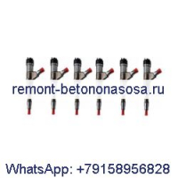 6 шт. топливные форсунки 4307475 5491515 для двигателя Cummins ISG