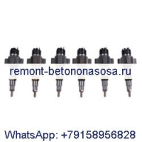6 шт. топливные форсунки 2872127 4984332 4954927 для двигателя Cummins 6C8.3 QSL8.3 ISC8.9 ISL8.9