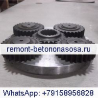 DAEWOO DH225-7 (Toshiba) Поворотный двигатель первого класса с четырехзвездочной рамой в сборе