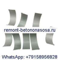 1 комплект шатунных подшипников для двигателя Deutz BF4M2012C