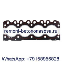 Прокладка головки блока цилиндров 04178868 для двигателя Deutz BF4L1011F BF4L1011FT BF4M1011F F4L1011F F4L1011FL BF4M1011F