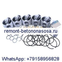 Комплект поршня 04260931 для двигателя Deutz BF6M1015 BF6M1015C BF8M1015 BF8M1015C