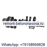 Коленчатый вал 02931466 для двигателя Deutz BF6M1015 BF6M1015C BF6M1015CP BF6M1015M BF6M1015MC TCG2015V06