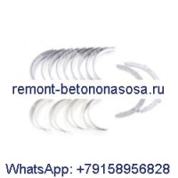 1 комплект коренных подшипников и усилителя; Подшипники шатунов и усилители; Упорные шайбы двигателя Deutz BFM2013 BFM2012