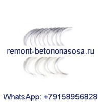 1 комплект коренных подшипников и усилителя; Подшипники шатунов и усилители; Упорные шайбы двигателя Deutz TCD2013