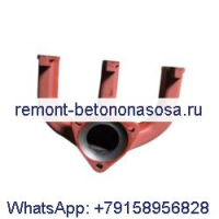 Выпускной коллектор 02238668 для двигателя Deutz F4L912 F4L913
