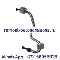 Трубка высокого давления 02112063 02111922 для двигателя Deutz TCD4L20122V BF4M2012 BF6M2012 BF4M1012 BF6M1012
