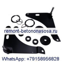 Комплект штифтов капота, черный 82214260AC P5155755 для Dodge Challenger