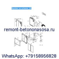 Для экскаватора Doosan SOLAR 300LC-7A SOLAR 300LC-V SOLAR 300LL резервуар для воды Core ASS # 039; Y 13F11000