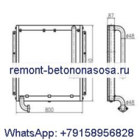 Для экскаватора Doosan DH150LC DH150W-7 Охладитель гидравлического масла