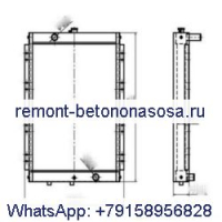 Для экскаватора Doosan DH220-9 DH220-9E DH225-9 Радиатор резервуара для воды ASS#039;Y