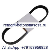 Ремень вентилятора клинового ремня 65.96801-0195A 130205-01257 для двигателя Doosan Daewoo P158LE P222LE P222FE
