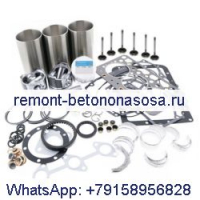 Комплект для капитального ремонта двигателя Isuzu 3KR1 Doosan Daewoo Экскаватор SOLAR 025 035