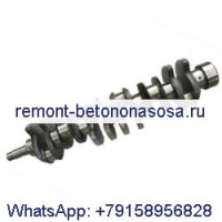 Коленчатый вал 65.02101-0045A для двигателя Doosan Daewoo DD80 DB58, экскаватора DX160W DX225LCB DX140W MEGA 160 SOLAR 255LC-V