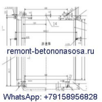 Охладитель гидравлического масла 13840000-2 для экскаватора Doosan S220-III