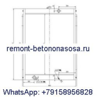 Радиатор резервуара для воды 2202-9065C 2202-9065A 2202-9065B для экскаватора Doosan S290LC-V