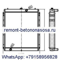 Радиатор резервуара для воды 202-00075E 202-00075B 202-00075C для экскаватора Doosan S500LC-V S470LC-V S420LC-V