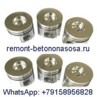 6 шт. поршни 65.02501-0418 для экскаватора Doosan 155LC-V 230LC-V 175LC-V 140W-V 210W-V