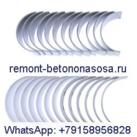 1 комплект коренных подшипников 65.01110-6091 и усилителя; Шатунный подшипник 65.02410-6125 для экскаватора Doosan