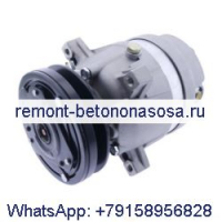 Компрессор кондиционера 2208-6012B для экскаватора Doosan Daewoo B55W-1 B55W-2 DX35Z DX53W DX55 DX55W DX60R DX62R-3 DX63-3 DX80R DX85R-3