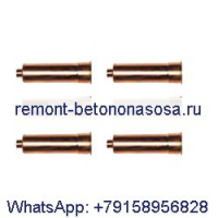 6 шт. втулка форсунки 65032050002 для двигателя Daewoo Doosan D2366 DE12