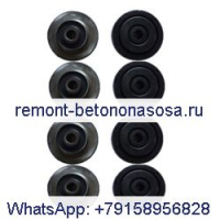 1 комплект монтажных резиновых подушек на бампер для экскаватора Daewoo Doosan DH80-9