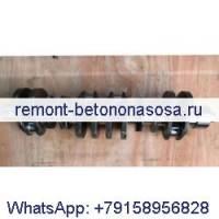 Коленчатый вал 65.02101-0069A для колесного погрузчика Doosan Daewoo Engine DL06 DL200 DL250 DX140W DX180 DX190W DX210W DX225 DX255