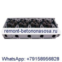 Головка блока цилиндров D24 в сборе с клапанами 7030349 для двигателя Doosan Bobcat Loader T590 S530 S570 S510 T550 S590 S550
