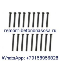 1 комплект болтов головки блока цилиндров 7030263 для двигателя Doosan D24 D24NAP Bobcat Loader T450 T550 T590 T595 T630