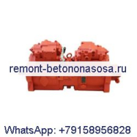 Главный гидравлический насос Kawasaki K3V63DT-111R-6N03A-2 2401-9113P для экскаватора Doosan Daewoo 130W-2 DH120W-2 S130W
